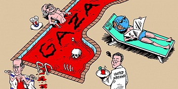 Gaza karikatury