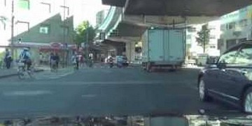 Bicycle Cop Chases Bad Biker
